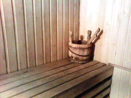 деревянная русская баня