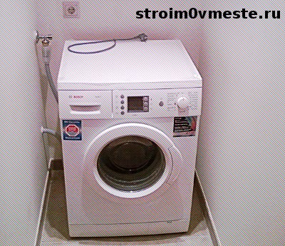 подключение стиральной машины