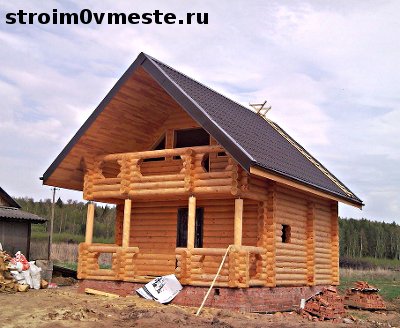 деревянный рубленный дом